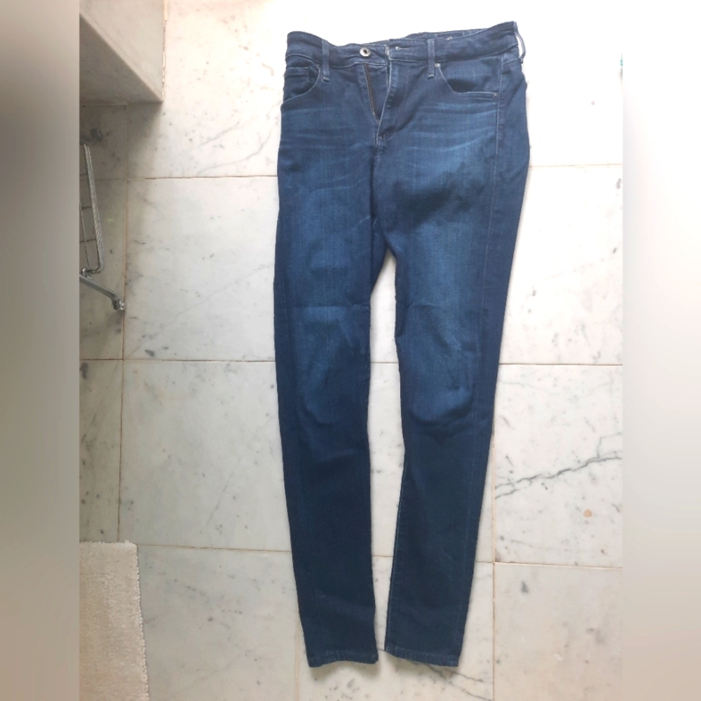 AG Farrah Skinny Jeans 27R Dark Wash